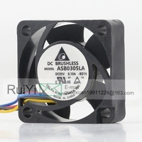 Delta 12V 24V 48V DC5V 0.10A AC EC 3010 30X30X10MM 3CM Notebook Inversor de medición de velocidad ultrasilencioso ASB0305LA-BD16 CoolingFan