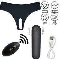 Hot Sell wiederauf ladbare Mini Wearable Bullet Vibrator Panty Love Egg mit Fernbedienung 10 Vibrations modi Vibrierendes Ei