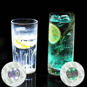 Adesivo Luminoso Impermeabile per Bottiglia di Vino, Luci LED per Sottobicchieri, per Feste e Promozioni, Adesivo LED Verde per Bottiglie di Champagne - Product Image 1