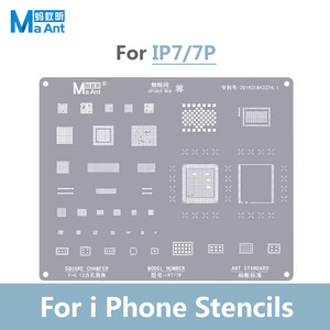 แม่แบบรีบอลล์ BGA อุตสาหกรรม MaAnt สำหรับเมนบอร์ด IP 6-14 Pro <span class=keywords><strong>MAX</strong></span> ใช้สำหรับติดตั้งชิป <span class=keywords><strong>CPU</strong></span> IC ลงบนแผ่นวงจรด้วยตะกั่วบัดกรี - Product Image 5