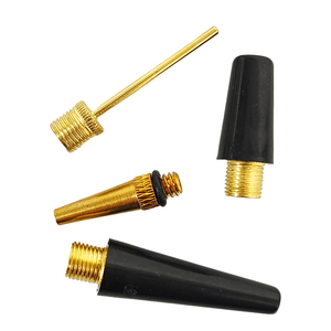 Kit d'adaptateurs de valve en cuivre pour vélo, pompe à gonfler les pneus de vélo, kit de conversion de valve VTT - Product Image 2