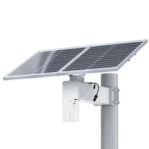 Vigilancia Pannello Paneles Solares निगरानी प्रणाली कैमरों सीसीटीवी के लिए Panneau Solaire 40AH लचीला सौर पैनलों 40W