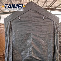 6 * 8FT expédition directement en stock abri de voiture en métal robuste avec garage extérieur en acier galvanisé
