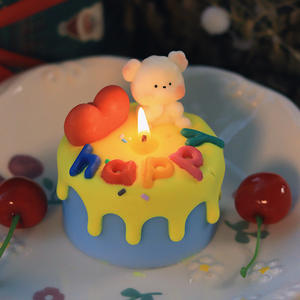 Lindas velas novedosas para cumpleaños Navidad Acción de Gracias Diwali Día de la madre para decoración de pasteles y uso festivo - Product Image 1