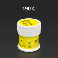 AMAOE M9/M10/M11 pâte à souder 50g 138/183/217 basse température Sn42Bi58 Flux de pâte d'étain pour téléphone portable PCB BGA SMD outils de réparation