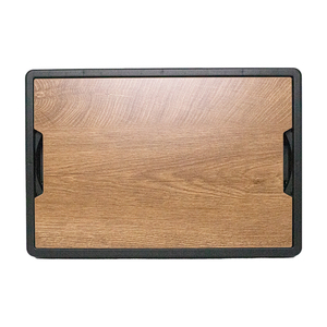 Boîte de rangement pliante en plastique PP anti-poussière Rectangle Injection Articles divers ménagers avec couvercle pliable Conception pliable fonctionnelle - Product Image 3