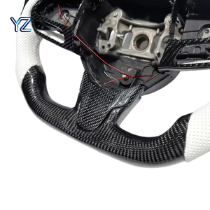 พวงมาลัยรถสปอร์ต YZ คาร์บอนไฟเบอร์ LED สำหรับ Dodge Chrysler JEEP raco SRT Chrysler JEEP รถแข่ง - Product Image 4