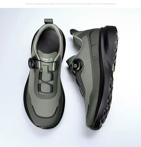 Nouvelles baskets de conduite pour hommes <span class=keywords><strong>à</strong></span> bouton rotatif, chaussures de marche décontractées <span class=keywords><strong>à</strong></span> plateforme, chaussures de sport résistantes <span class=keywords><strong>à</strong></span> l'usure pour l'extérieur, taille Plus - Product Image 5