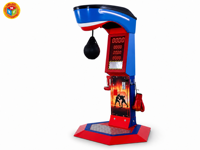 Machine d'arcade de boxe avec testeur de force LED 180x81x190 cm pour bar et centre de divertissement familial