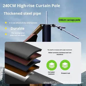 Auvent de camping portable sur mesure, quatre saisons, protection solaire, abri imperméable, protection UV, grande auvent extérieure - Product Image 3