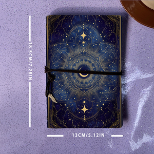 Edizione esclusiva taccuino fatto a mano in stile INS adatto per disegnare occasioni fai da te e speciali con stelle della luna Celestia - Product Image 4