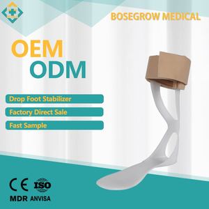 Correa de Pantorrilla AFO Deluxe Ligera, Acolchada con Polietileno, Estabilidad del Tobillo, Reduce las Caídas, para Hombres y Mujeres, Izquierda y Derecha - Product Image 1