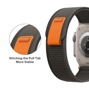 Trail Loop <span class=keywords><strong>Correa</strong></span> Pulsera <span class=keywords><strong>Iwatch</strong></span> 49mm 44mm 40mm 45mm 41mm 42mm 44 <span class=keywords><strong>45</strong></span> 49 <span class=keywords><strong>Mm</strong></span> para Apple Watch Band Joyería de moda Nylon - Product Image 4