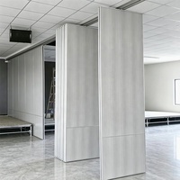 Cloison acoustique mobile rétractable avec cadre en aluminium pour salle d'exposition, cloison de séparation pour salle de banquet, restaurant