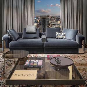 Foshan Factory Gold Legs Modern Nice <strong>Sofa</strong> Design Furniture Two Seater Home Living Room Upholstered <strong>Sofa</strong> <strong>Cama</strong> <strong>Moderno</strong> - Product Image 4