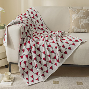 Venta al por mayor sofá siesta <span class=keywords><strong>aire</strong></span> acondicionado nórdico Otoño e Invierno luz lujo <span class=keywords><strong>amor</strong></span> manta de punto - Product Image 2