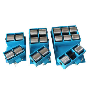 1.5-2.5 Ton Zware Vrachttrolley Met Platformstructuur Oem Aanpasbare Rubberen Wielen Voor Het Vervoeren Van Kleine Tanks Lading - Product Image 4