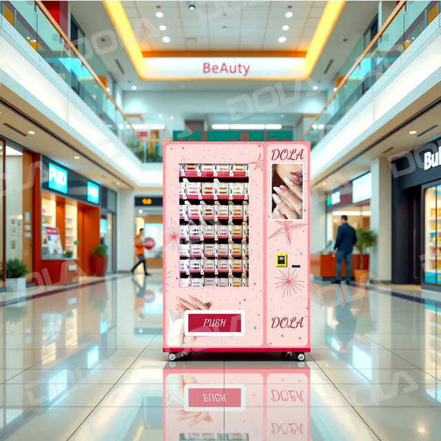 DOLA Wholesale Cosmetics Nail Vending Machine Automatic Self-Serve Solution for High-Traffic Areas
