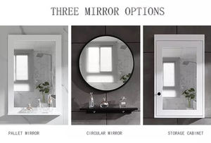 Piccolo <span class=keywords><strong>salvaspazio</strong></span> mobili per la casa bagno di vanità mobile bagno vanità con lavandino - Product Image 5