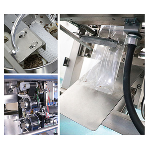 Nhà Máy Giá Nhỏ Phía Sau Niêm Phong Chất Lỏng Dán Mứt Sữa Ketchup Gói Dọc Điền Pouch Nước Khoáng Đóng Gói Máy - Product Image 3