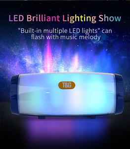 Loa Di Động Tg165 Boombox Cột Không Dây Loa Usb Aux Fm <span class=keywords><strong>Radio</strong></span> Tf Hifi Ngoài Trời Bass Kèm Loa Đèn Led - Product Image 6