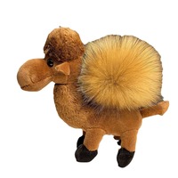 Porte-clés en peluche chameau, animal en peluche, pendentif mignon et doux, vente en gros personnalisée
