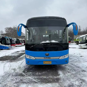 China Yu Tong Band lujo 53 plazas Tour autobús de pasajeros usado ZK6125 12m transmisión Manual combustible diésel LHD todoterreno para la venta - Product Image 1