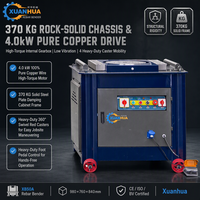 Machine automatique de cintrage de barres d'acier XB50A 4KW 46MM pour tiges rondes et barres d'armature, équipement de cintrage pour le traitement des métaux CE