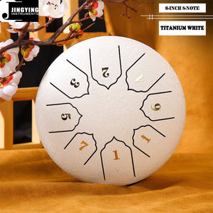 Jingying 2026 – Vente en gros usine – Instruments de percussion haut de gamme en acier au carbone de qualité supérieure, tambour à langue en acier de 6 pouces à 8 notes - Product Image 6