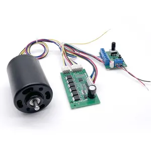 Electric Bldc Motor Engine Custom External Driver Hall Sensor M493 Brushless Dc Motor