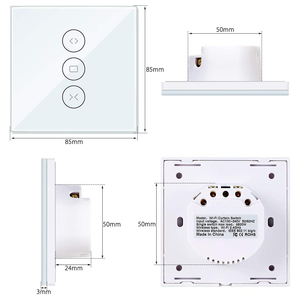 Interruptor de cortina controlado por Wifi de EU/UK Tuya/interruptor de cortina inteligente Compatible con Alexa/GoogleHome/IFTTT - Product Image 2
