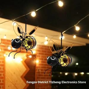 Boyid ไฟพลังงานแสงอาทิตย์สำหรับตกแต่งสวนแมลงผึ้งโลหะแขวนกลางแจ้ง - Product Image 4