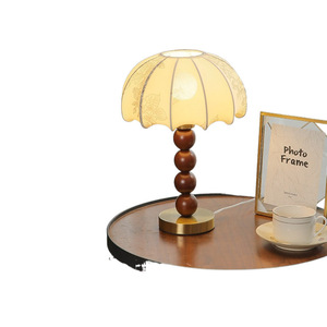 Vintage American Style Table Lamp E27 LED 220V Eye Caring Switch Control For Living Room Bedroom Study <b>Desk</b> - Product Image 5