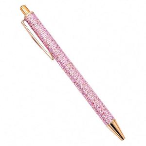 Bolígrafo de Metal Rosa Personalizado, Artículos Escolares, Regalos de Bienvenida, Precio Promocional con Logotipo Personalizado - Product Image 1