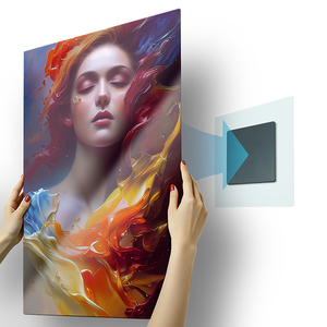 Kit d'autocollants magnétiques muraux DIY pour <span class=keywords><strong>accrocher</strong></span> des images sur du métal, décoration intérieure, à combiner avec des feuilles d'aluminium pour la sublimation, pour l'artisanat - Product Image 6