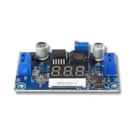 Modul Konverter Buck 3A LM2596 Efisiensi Tinggi, Input 4-40V, Output 1.25-37V, Papan Catu Daya Step-Down yang Dapat Disesuaikan