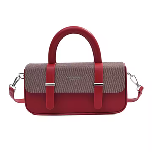 2025 New PU Hard Shell Fashion <b>Women's</b> Shoulder Crossbody <b>Small</b> Square <b>Handbag</b> with Zipper Closure - Product Image 5