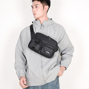 Sac banane étanche pour homme et femme, sacoche de ceinture tendance pour activités de plein air avec fermeture éclair et sangle réglable - Product Image 5