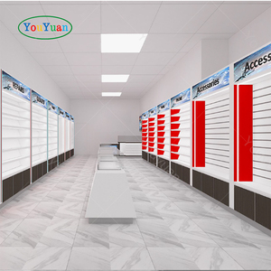 ตู้โชว์อุปกรณ์เสริมติดผนัง<span class=keywords><strong>โทรศัพท์</strong></span>มือถือ<span class=keywords><strong>ที่</strong></span>ได้รับความนิยมมากที่สุดตู้โชว์พร้อมกระจกและไม้ขนาด78นิ้ว - Product Image 2