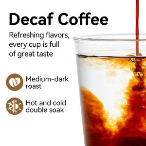 Café <span class=keywords><strong>Descafeinado</strong></span> en Polvo, Café Instantáneo Arábica Robusta, Granos Dobles, Tueste Medio-Oscuro, Informe Oficial de Pruebas - Product Image 4