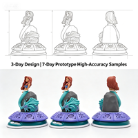 Figurine interactive rotative en PVC avec son et lumière, 25 cm, boîte musicale personnalisée IP pour souvenirs promotionnels et cadeaux d'activités