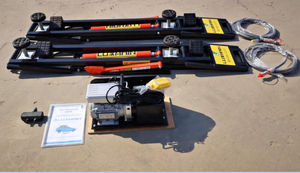 Elevador hidráulico de tijera móvil de 3500kg con certificación CE, elevadores rápidos portátiles para automóviles para reparación y belleza para uso en garaje doméstico - Product Image 4