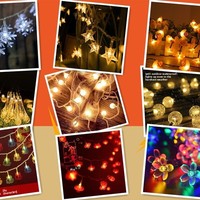 Guirlande lumineuse solaire LED IP65, boules à bulles, étanche, pour extérieur, décoration de cour, lumières colorées, ambiance de camping, lumière de tente