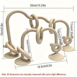 Juguetes de Silicona para Niños, Rompecabezas de Silicona de Escritorio, Rompecabezas de Aprendizaje Temprano con Joyas y Tesoros - Product Image 3