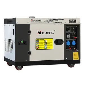 9KW 10KVA 1102F Dieselmotor Eenfase Slient Type Generator Met Avr Systeem