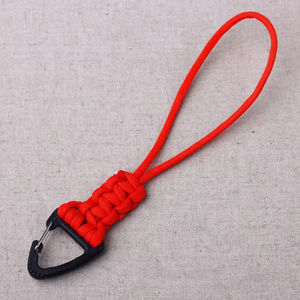 Cordon de parachute en nylon, mini-tresse durable pour la survie d'urgence et l'autodéfense, porte-clés pour la chasse en extérieur - Product Image 3