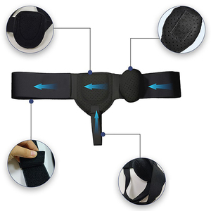 Respirant réglable sport <span class=keywords><strong>hernie</strong></span> <span class=keywords><strong>abdominale</strong></span> sangle de soutien ceinture Truss certifié CE pour <span class=keywords><strong>la</strong></span> récupération de soulagement de <span class=keywords><strong>la</strong></span> douleur inguinale - Product Image 4
