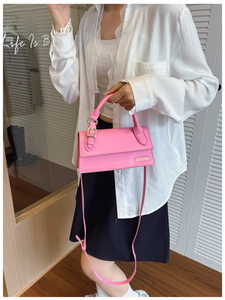 Nuova Borsa a Tracolla per Donne con Design Unico, Fibbia Quadrata, Stile Versatile e Trendy. Borsa <span class=keywords><strong>Chic</strong></span> di Alta Gamma Ispirata allo Stile Francese - Product Image 2