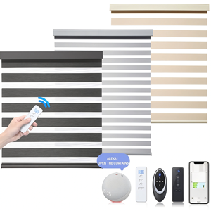 Tự động wifi <span class=keywords><strong>Zebra</strong></span> rèm cửa sổ điện Rèm <span class=keywords><strong>Zebra</strong></span> Con lăn bán màn <span class=keywords><strong>Zebra</strong></span> Con lăn Shades - Product Image 1