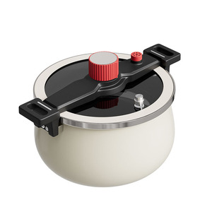 Micro Pressure Soup Pot 26cm 2.1-3L Non Stick For Gas And Induction Cookers - Product Image 2